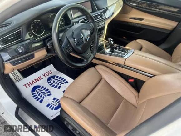 2015 BMW 7 Series 750Li xDrive with VIN WBAYF8C59FD654632, listed as a Copart auction lot 80374015 with 100,232 mi miles and Clean title. Bid and sale history available at DreamBid. Image 11.