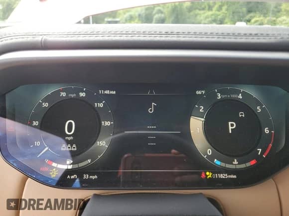 2025 Land Rover Range Rover Sport SE with VIN SAL1P9EU7SA453750, listed as a Copart auction lot 71825115 with 11,825 mi miles and Clean title. Bid and sale history available at DreamBid. Image 9.