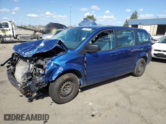 2010 Dodge Grand Caravan SE with VIN 2D4RN4DE9AR281330, listed as a Copart auction lot 84252185 with 144,173 mi miles and Clean title. Bid and sale history available at DreamBid. Image 1.