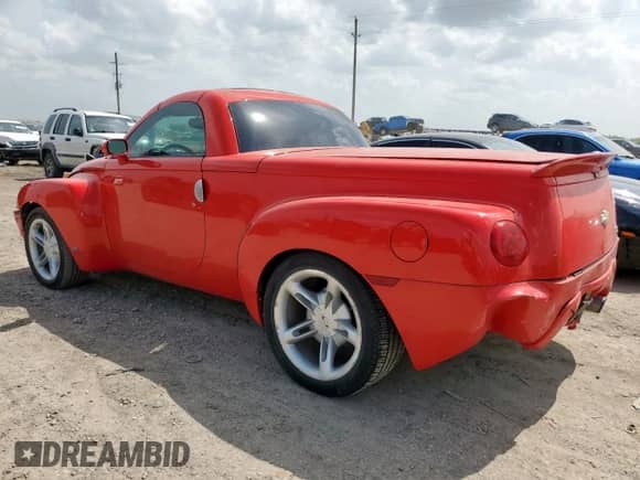 2003 Chevrolet SSR LS с VIN 1GCES14P83B100627, выставлен на аукционе Copart как лот 63792615 с пробегом 90 211 миль миль и Чистый • Clean title. История ставок и продаж доступна на DreamBid. Изображение 2.