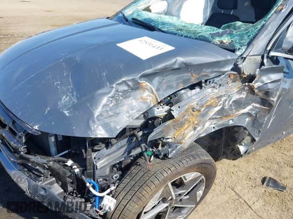 2025 Hyundai Tucson SEL Convenience with VIN 5NMJCCDE9SH451496, listed as a IAAI auction lot 42531433 with 5,547 mi miles and . Bid and sale history available at DreamBid. Image 6.