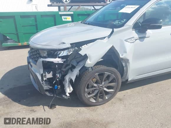 2023 Kia Sorento X-Line EX with VIN 5XYRHDLF4PG228806, listed as a IAAI auction lot 43163049 with 30,237 mi miles and . Bid and sale history available at DreamBid. Image 6.