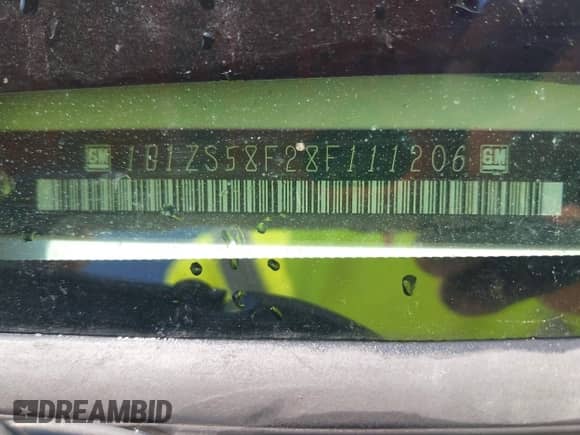 2008 Chevrolet Malibu Classic LS 1FL с VIN 1G1ZS58F28F111206, выставлен на аукционе IAAI как лот 43027362 с пробегом 197 480 миль миль и . История ставок и продаж доступна на DreamBid. Изображение 9.