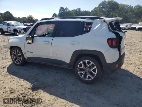 2017 Jeep Renegade Latitude z VIN ZACCJABB2HPF43371, wystawiony jako Copart lot #85837885 z przebiegiem 210 392 mil mil oraz Nie do naprawy • Non repairable. Historia ofert i sprzedaży dostępna na DreamBid. Obrazek 2.