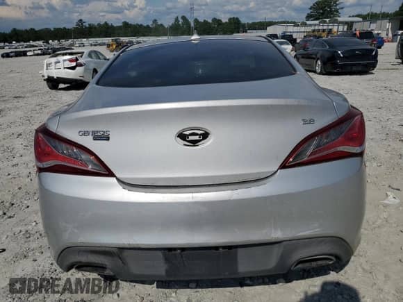 2015 Hyundai Genesis Coupe 3.8L Base with VIN KMHHT6KJ7FU128123, listed as a Copart auction lot 66774845 with Not provided miles and Clean title. Bid and sale history available at DreamBid. Image 6.