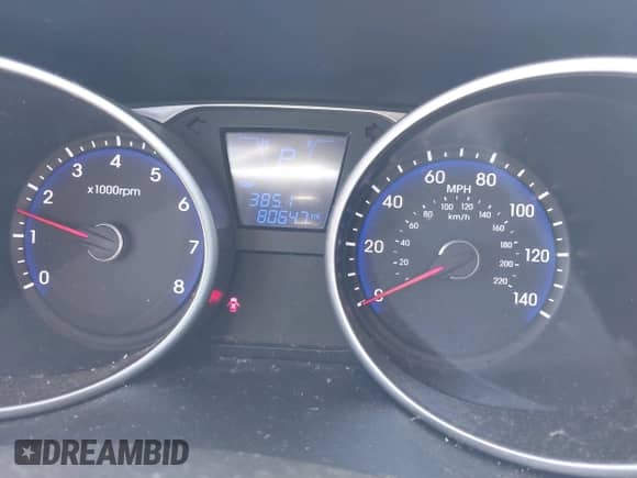 2014 Hyundai Tucson GLS with VIN KM8JTCAF2EU949724, listed as a IAAI auction lot 42654159 with 80,647 mi miles and . Bid and sale history available at DreamBid. Image 7.