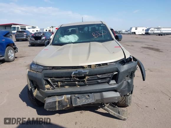 2023 Chevrolet Colorado 4WD Trail Boss with VIN 1GCPTEEK8P1203736, listed as a IAAI auction lot 40365480 with 15,968 mi miles and . Bid and sale history available at DreamBid. Image 11.