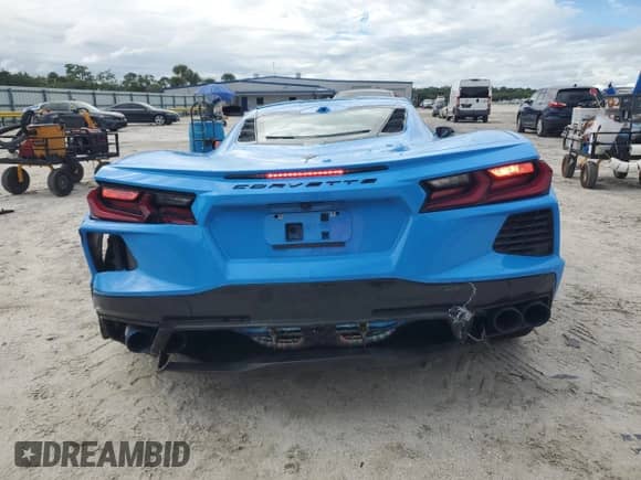 2024 Chevrolet Corvette 1LT z VIN 1G1YA2D40R5130751, wystawiony jako Copart lot #84443435 z przebiegiem 16 116 mil mil oraz Szkoda całkowita • Salvage title. Historia ofert i sprzedaży dostępna na DreamBid. Obrazek 6.