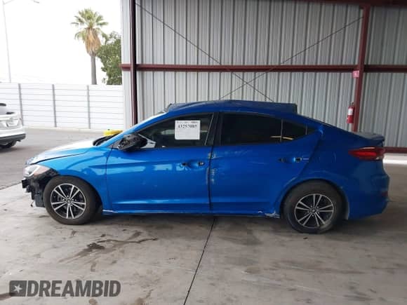 2017 Hyundai Elantra SE with VIN KMHD74LF4HU417688, listed as a IAAI auction lot 43257085 with 126,994 mi miles and . Bid and sale history available at DreamBid. Image 14.