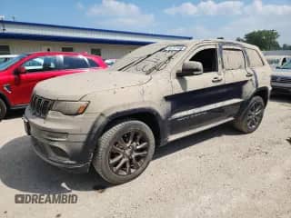 2018 Jeep Grand Cherokee High Altitude z VIN 1C4RJFCG5JC299176, wystawiony jako Copart lot #68701955 z przebiegiem Nie podano mil oraz Nie do naprawy • Non repairable. Historia ofert i sprzedaży dostępna na DreamBid. Obrazek 1.