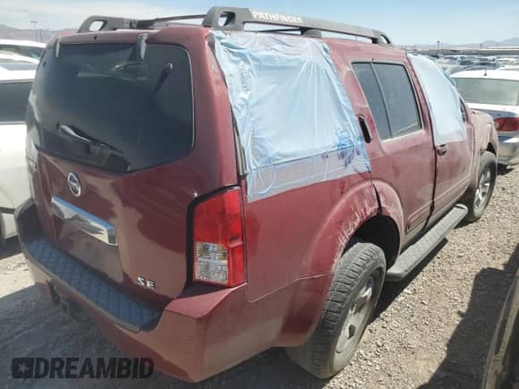 2007 Nissan Pathfinder S с VIN 5N1AR18W07C606878, выставлен на аукционе Copart как лот 62200035 с пробегом 145 153 миль миль и Списание • Salvage title. История ставок и продаж доступна на DreamBid. Изображение 3.