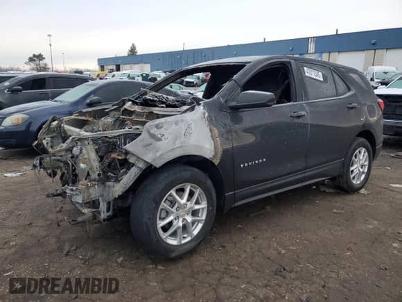 2022 Chevrolet Equinox LS с VIN 2GNAXHEV2N6149728, выставлен на аукционе Copart как лот 47017045 с пробегом Не указан миль и На запчасти • Non repairable. История ставок и продаж доступна на DreamBid. Изображение 1.