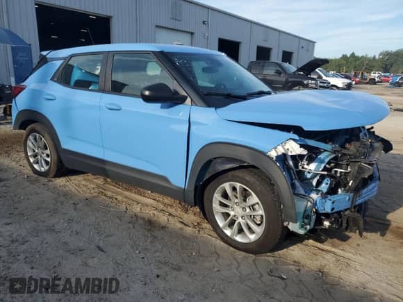 2024 Chevrolet TrailBlazer LS с VIN KL79MMSL0RB115271, выставлен на аукционе Copart как лот 80527335 с пробегом 36 659 миль миль и На запчасти • Non repairable. История ставок и продаж доступна на DreamBid. Изображение 4.