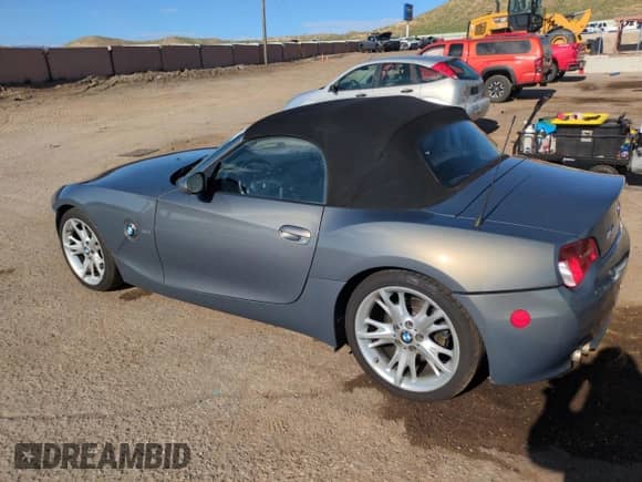 2008 BMW Z4 3.0i with VIN 4USBU335X8LW74523, listed as a Copart auction lot 63044905 with 37,132 mi miles and Salvage title. Bid and sale history available at DreamBid. Image 2.