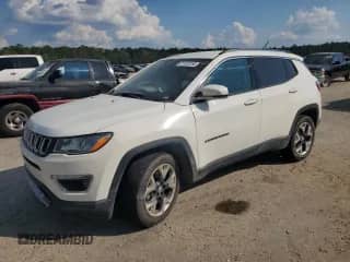 2021 Jeep Compass Limited with VIN 3C4NJDCB8MT565354, listed as a Copart auction lot 71197255 with 89,500 mi miles and Salvage title. Bid and sale history available at DreamBid. Image 1.