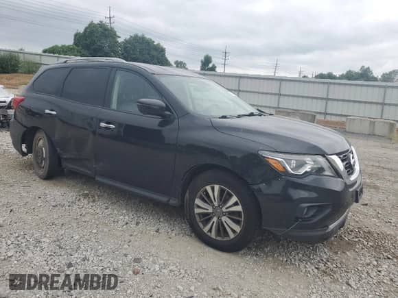 2019 Nissan Pathfinder SV z VIN 5N1DR2MM5KC613468, wystawiony jako Copart lot #66915565 z przebiegiem 169 282 mil mil oraz Szkoda całkowita • Salvage title. Historia ofert i sprzedaży dostępna na DreamBid. Obrazek 4.