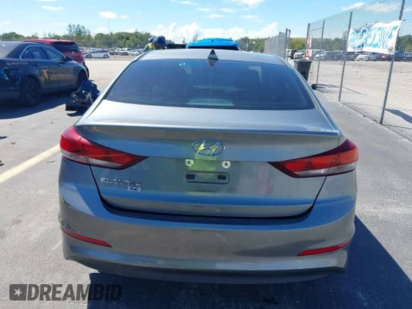 2017 Hyundai Elantra SE with VIN KMHD74LF5HU407400, listed as a IAAI auction lot 43366182 with 58,224 mi miles and . Bid and sale history available at DreamBid. Image 16.
