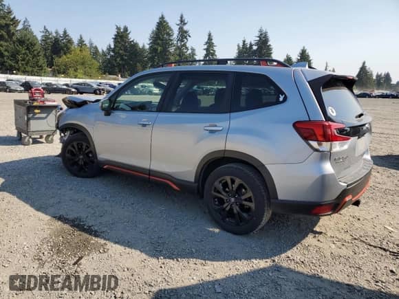 2021 Subaru Forester Special Sports z VIN JF2SKARC1MH550824, wystawiony jako Copart lot #70948495 z przebiegiem 79 446 mil mil oraz Szkoda całkowita • Salvage title. Historia ofert i sprzedaży dostępna na DreamBid. Obrazek 2.