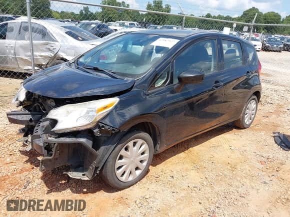 2016 Nissan Note S with VIN 3N1CE2CPXGL353820, listed as a IAAI auction lot 42987927 with 108,969 mi miles and . Bid and sale history available at DreamBid. Image 2.