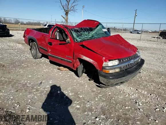 2000 Chevrolet Silverado 2500 with VIN 1GCGK24U3YE263454, listed as a Copart auction lot 80294994 with 171,013 mi miles and Salvage title. Bid and sale history available at DreamBid. Image 11.