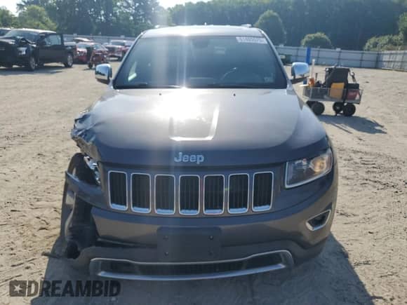 2016 Jeep Grand Cherokee Limited with VIN 1C4RJFBG1GC317229, listed as a Copart auction lot 61405575 with 158,894 mi miles and Salvage title. Bid and sale history available at DreamBid. Image 5.