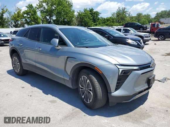 2024 Chevrolet Blazer EV eAWD LT с VIN 3GNKDBRJ0RS211295, выставлен на аукционе Copart как лот 58548635 с пробегом 10 674 миль миль и Списание • Salvage title. История ставок и продаж доступна на DreamBid. Изображение 4.