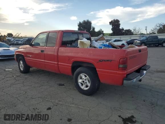 1998 Dodge 1500 с VIN 3B7HC13Z7WG207659, выставлен на аукционе Copart как лот 52701725 с пробегом Не указан миль и Чистый • Clean title. История ставок и продаж доступна на DreamBid. Изображение 2.