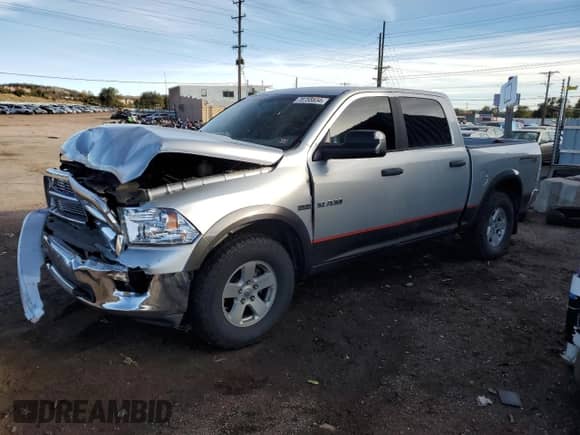 2010 Dodge 1500 TRX with VIN 1D7RV1CT1AS152899, listed as a Copart auction lot 78755834 with 166,470 mi miles and Salvage title. Bid and sale history available at DreamBid. Image 1.