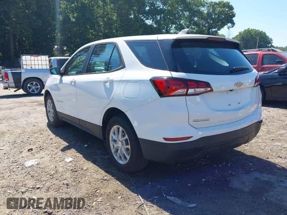 2022 Chevrolet Equinox LS z VIN 3GNAXHEV8NS157141, wystawiony jako IAAI lot #42737620 z przebiegiem 49 406 mil mil oraz . Historia ofert i sprzedaży dostępna na DreamBid. Obrazek 3.