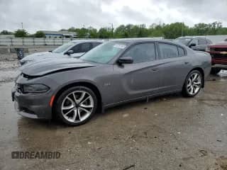 2016 Dodge Charger R/T with VIN 2C3CDXCT7GH276735, listed as a Copart auction lot 54767485 with 106,099 mi miles and Salvage title. Bid and sale history available at DreamBid. Image 1.