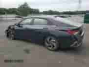 2025 Hyundai Elantra Limited with VIN KMHLN4DJ0SU121210, listed as a Copart auction lot 82094155 with 24,875 mi miles and Clean title. Bid and sale history available at DreamBid. Image 2.