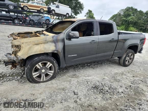 2018 Chevrolet Colorado 4WD LT z VIN 1GCGTCEN6J1124751, wystawiony jako Copart lot #67762055 z przebiegiem Nie podano mil oraz Szkoda całkowita • Salvage title. Historia ofert i sprzedaży dostępna na DreamBid. Obrazek 1.