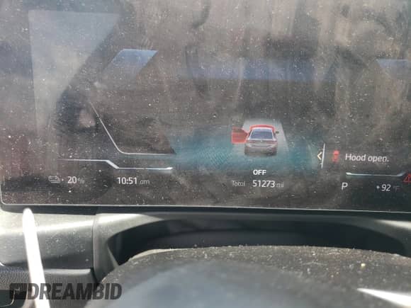 2022 BMW i4 eDrive40 with VIN WBY73AW02NFN19184, listed as a Copart auction lot 65177855 with 51,273 mi miles and Salvage title. Bid and sale history available at DreamBid. Image 9.