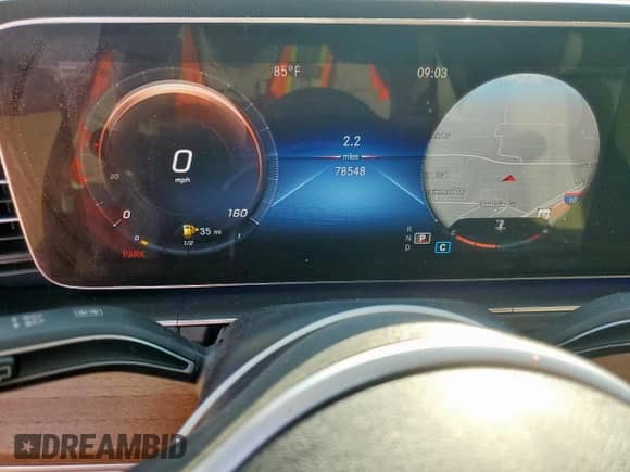 2021 Mercedes-Benz GLE 350 with VIN 4JGFB4JB1MA535359, listed as a Copart auction lot 86107815 with 78,548 mi miles and Clean title. Bid and sale history available at DreamBid. Image 9.