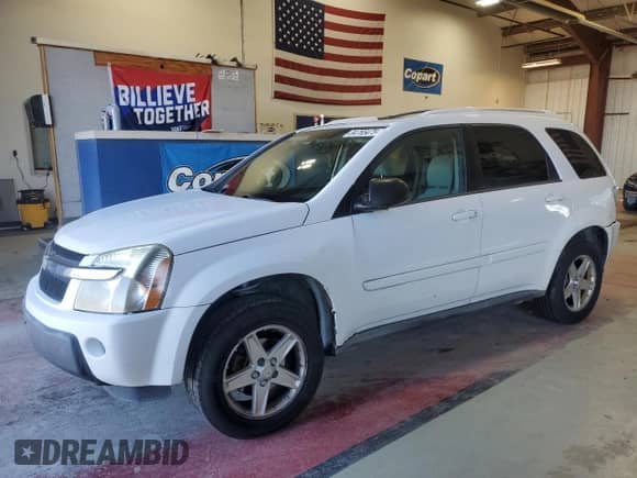 2005 Chevrolet Equinox LT с VIN 2CNDL73F656146091, выставлен на аукционе Copart как лот 84765475 с пробегом 199 351 миль миль и Чистый • Clean title. История ставок и продаж доступна на DreamBid. Изображение 1.