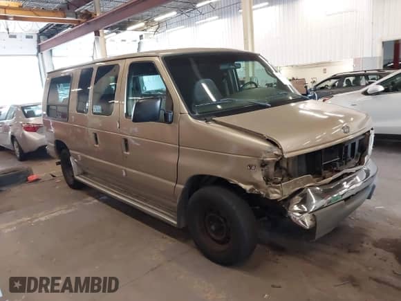 1999 Ford Econoline Cargo with VIN 1FDRE14W5XHA87026, listed as a IAAI auction lot 42573756 with 93,360 mi miles and . Bid and sale history available at DreamBid. Image 1.