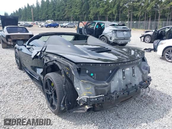 2023 Chevrolet Corvette 1LT with VIN 1G1YA3D4XP5124331, listed as a IAAI auction lot 42736904 with Not provided miles and . Bid and sale history available at DreamBid. Image 6.