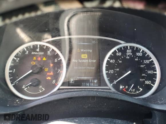 2017 Nissan Sentra SV with VIN 3N1AB7AP8HY355179, listed as a Copart auction lot 82139805 with 111,618 mi miles and Salvage title. Bid and sale history available at DreamBid. Image 9.