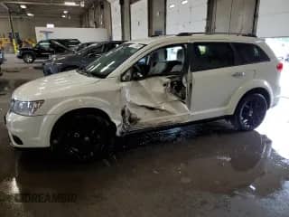 2012 Dodge Journey Crew with VIN 3C4PDCDG6CT184654, listed as a Copart auction lot 64271625 with 187,734 mi miles and Salvage title. Bid and sale history available at DreamBid. Image 1.