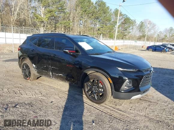2020 Chevrolet Blazer LT with VIN 3GNKBDRS5LS695899, listed as a IAAI auction lot 41835661 with 63,511 mi miles and . Bid and sale history available at DreamBid. Image 1.