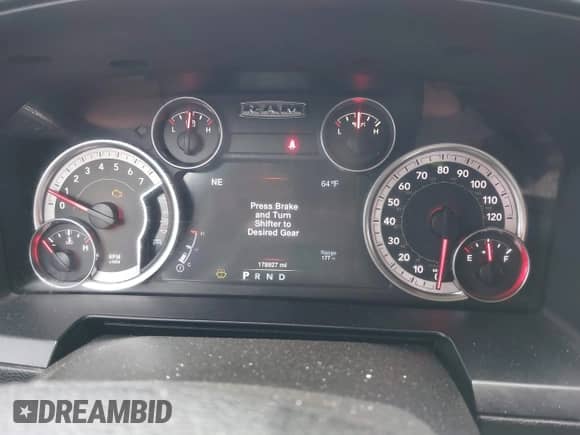 2013 Ram 1500 Laramie with VIN 1C6RR7NT3DS629763, listed as a IAAI auction lot 43197843 with 178,927 mi miles and . Bid and sale history available at DreamBid. Image 7.