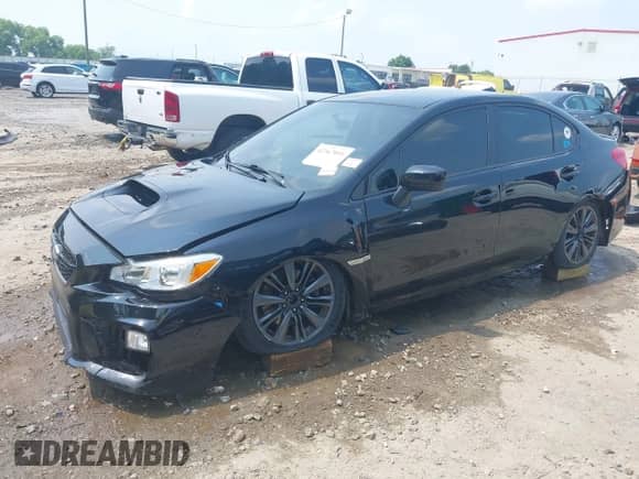 2020 Subaru WRX with VIN JF1VA1A61L9801439, listed as a IAAI auction lot 42367011 with 28,603 mi miles and . Bid and sale history available at DreamBid. Image 2.