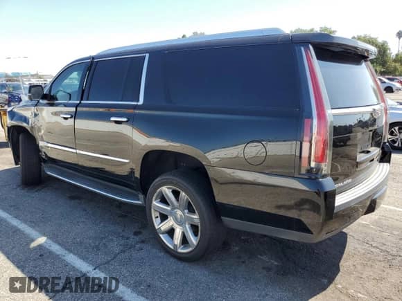 2018 Cadillac Escalade ESV Luxury с VIN 1GYS3HKJ5JR370260, выставлен на аукционе Copart как лот 81817915 с пробегом 88 372 миль миль и Списание • Salvage title. История ставок и продаж доступна на DreamBid. Изображение 2.