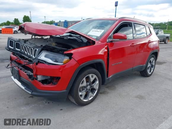 2018 Jeep Compass Limited z VIN 3C4NJCCB7JT406864, wystawiony jako IAAI lot #42209473 z przebiegiem 135 093 mil mil oraz . Historia ofert i sprzedaży dostępna na DreamBid. Obrazek 16.