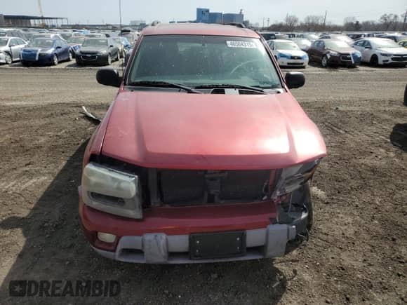 2002 Chevrolet TrailBlazer LS with VIN 1GNDT13S422462068, listed as a Copart auction lot 46504315 with 234,984 mi miles and Salvage title. Bid and sale history available at DreamBid. Image 5.