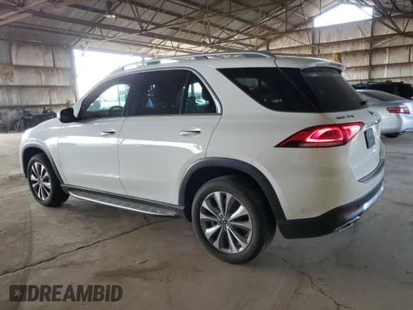 2020 Mercedes-Benz GLE 350 with VIN 4JGFB4JB1LA211116, listed as a Copart auction lot 85683885 with 97,133 mi miles and Clean title. Bid and sale history available at DreamBid. Image 2.