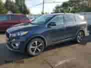 2018 Kia Sorento EX with VIN 5XYPHDA59JG375034, listed as a Copart auction lot 81006745 with 128,707 mi miles and Clean title. Bid and sale history available at DreamBid. Image 1.