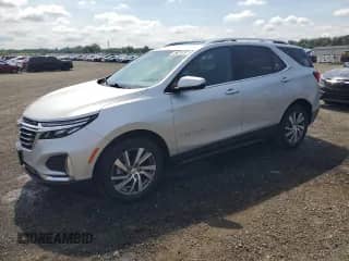 2022 Chevrolet Equinox Premier с VIN 2GNAXXEV1N6126404, выставлен на аукционе Copart как лот 67562855 с пробегом 42 031 миль миль и Чистый • Clean title. История ставок и продаж доступна на DreamBid. Изображение 1.