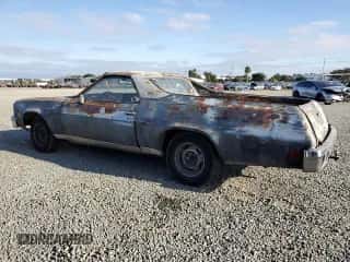 1977 Chevrolet El Camino z VIN 1D80U7D441774, wystawiony jako Copart lot #65286275 z przebiegiem 7 998 mil mil oraz Czysty tytuł • Clean title. Historia ofert i sprzedaży dostępna na DreamBid. Obrazek 2.