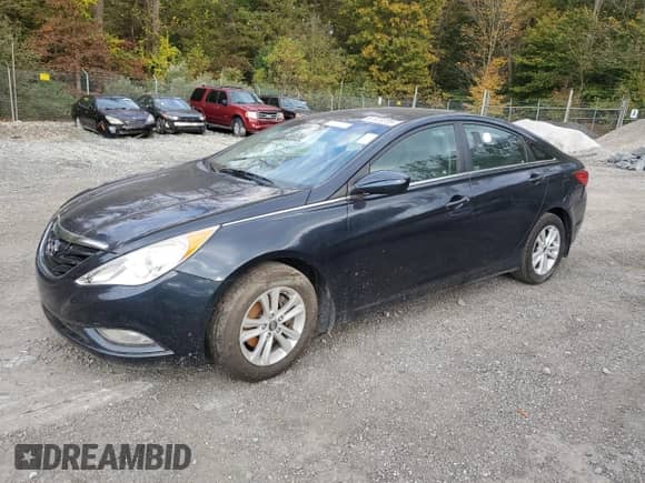 2013 Hyundai Sonata GLS with VIN 5NPEB4AC6DH575423, listed as a Copart auction lot 87028235 with Not provided miles and Salvage title. Bid and sale history available at DreamBid. Image 1.
